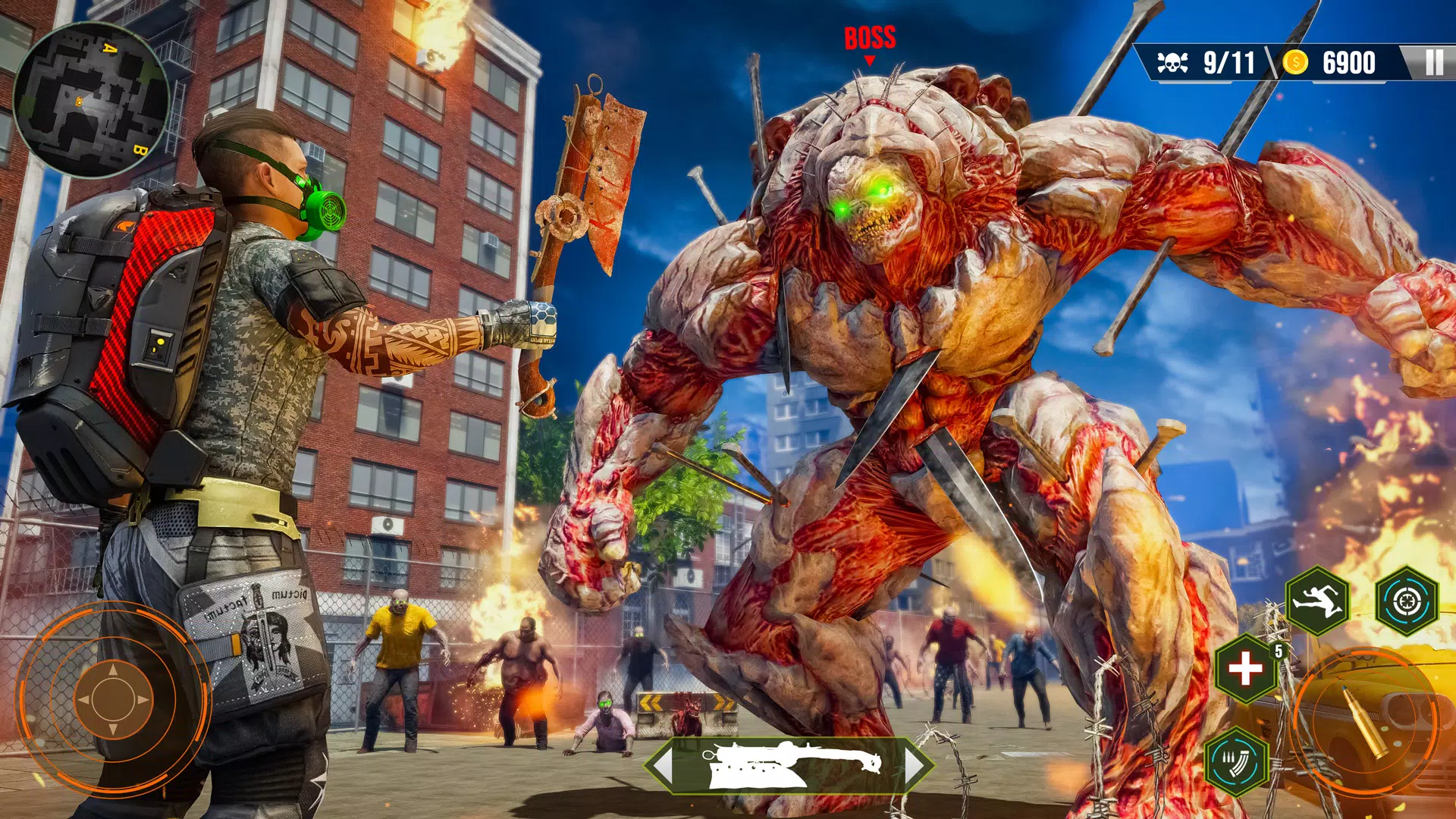 Dead Zombie Gun Shooter Games 螢幕截圖 2