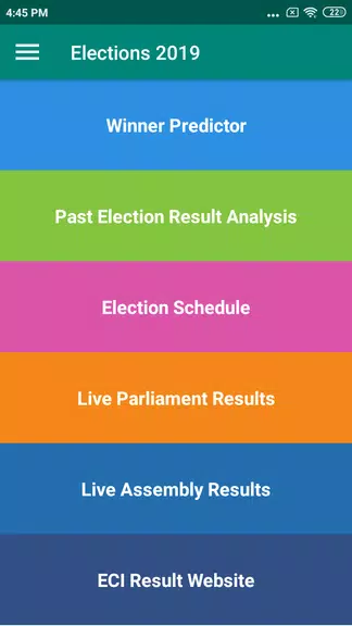 Indian Elections Schedule and Captura de pantalla 0