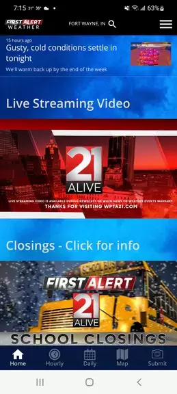 21Alive First Alert Weather スクリーンショット 2