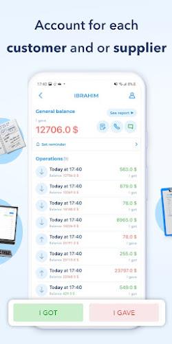 Konnash :  Bookkeeping App Zrzut ekranu 1