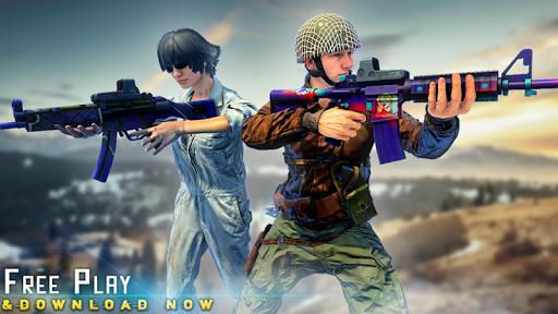 Battleground Free Firing Squad Fire Shooting Game Screenshot 2