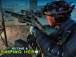 Sniper Shooter offline Game 螢幕截圖 3