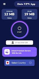 Dato VPN : Secure VPN Proxy ဖန်သားပြင်ဓာတ်ပုံ 0