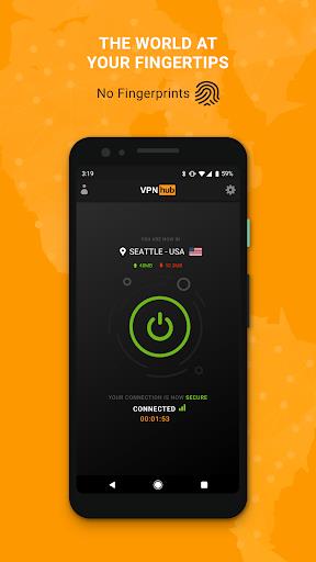 VPNhub: Unlimited & Secure ဖန်သားပြင်ဓာတ်ပုံ 2