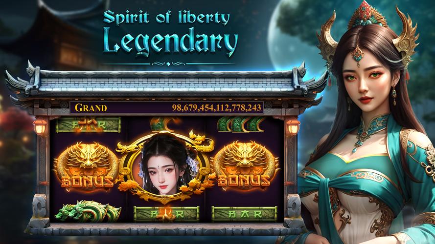 Legendary Hero Classic Slots Captura de pantalla 1