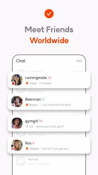 DaTalk: Chat, Make Friends 스크린샷 3