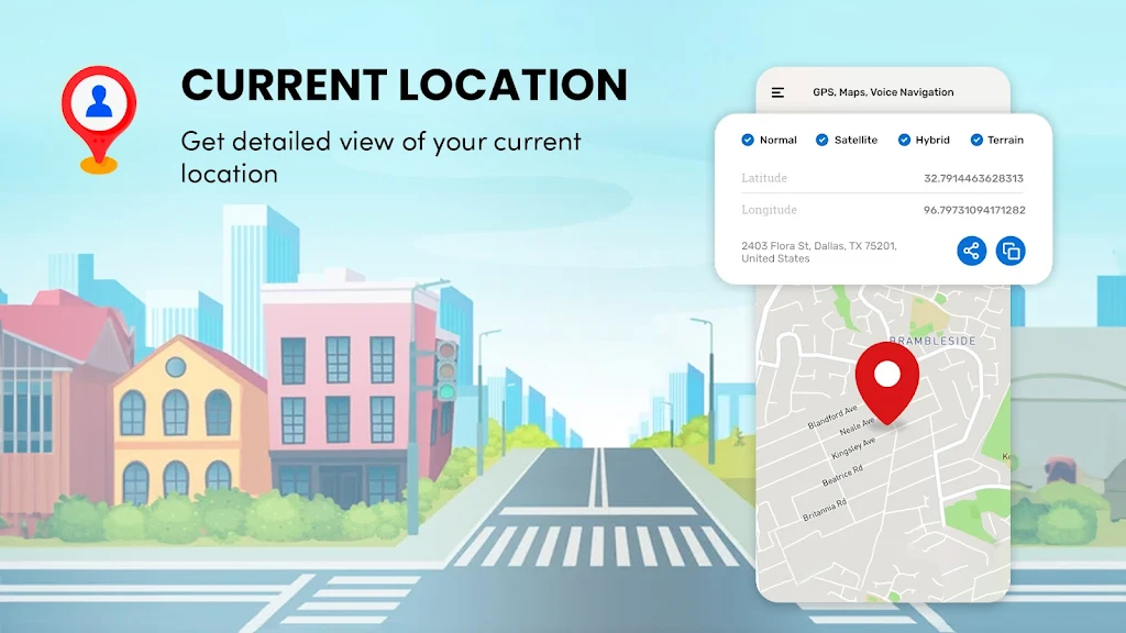 GPS, Maps & Driving Directions ภาพหน้าจอ 2