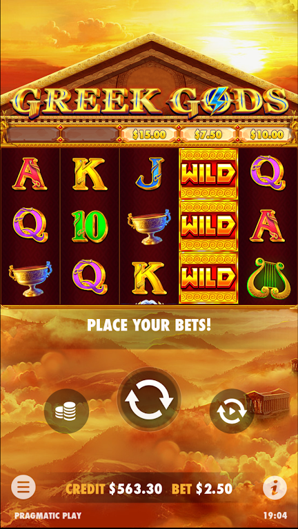 Greek Gods - Slot Casino Game スクリーンショット 3