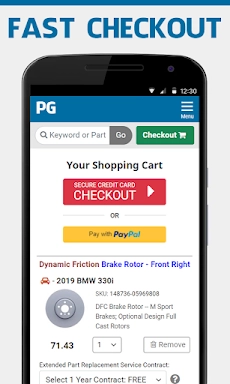 Auto Parts Geek Capture d'écran 0