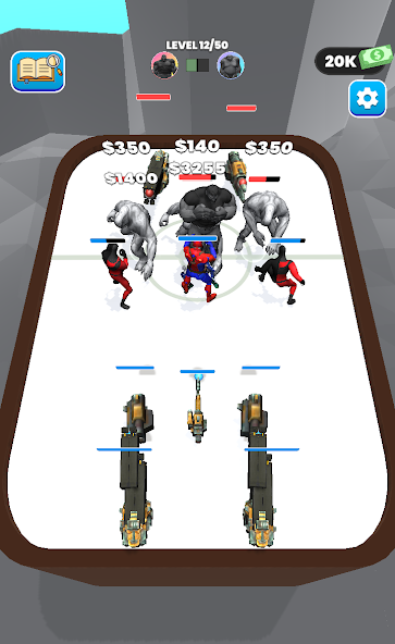Merge Master Superhero Battle Mod স্ক্রিনশট 1