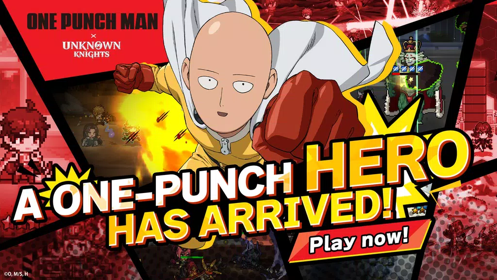 One-Punch ManXUnknown Knights स्क्रीनशॉट 0