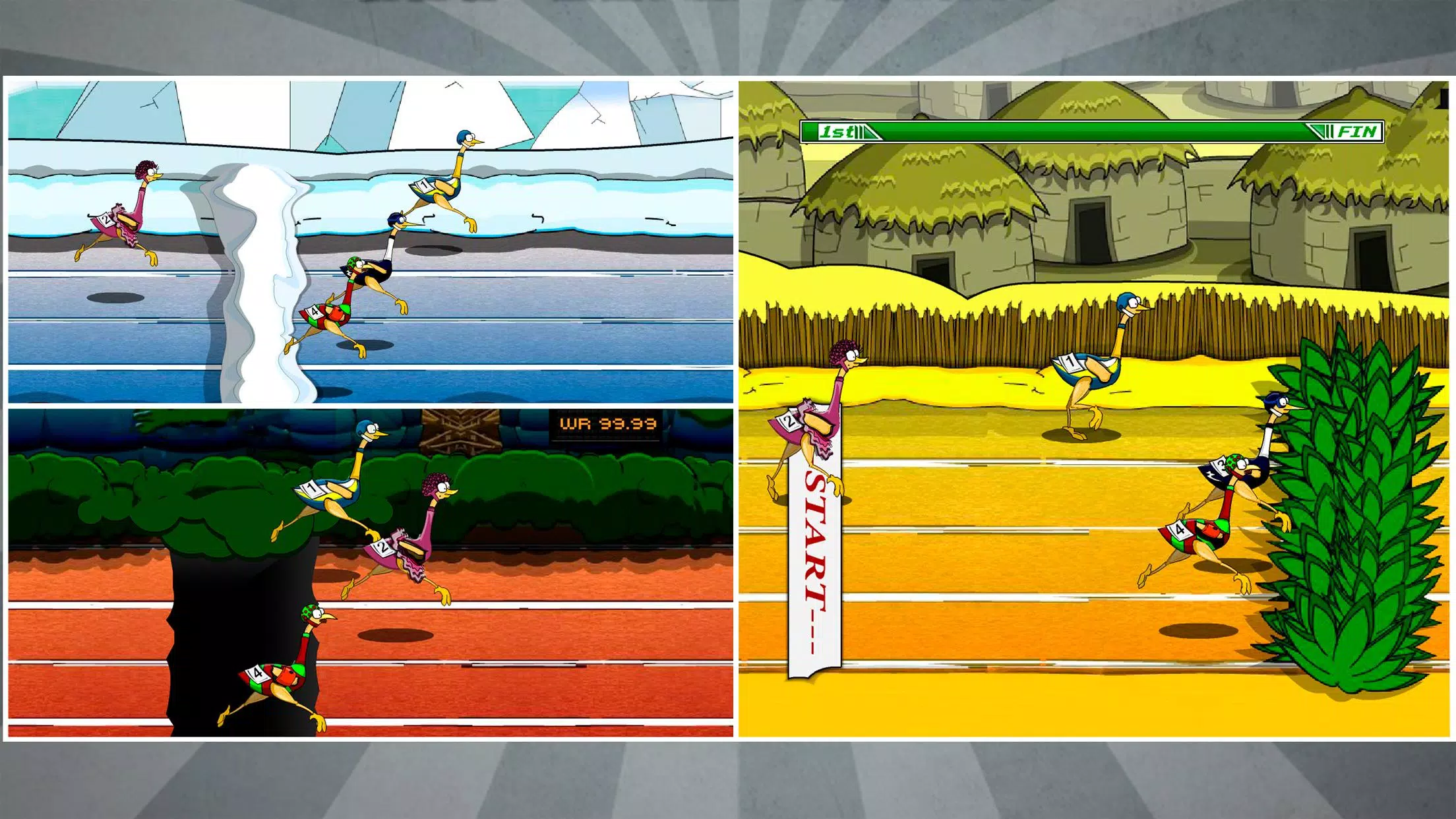 Big Bird Racing Schermafbeelding 1