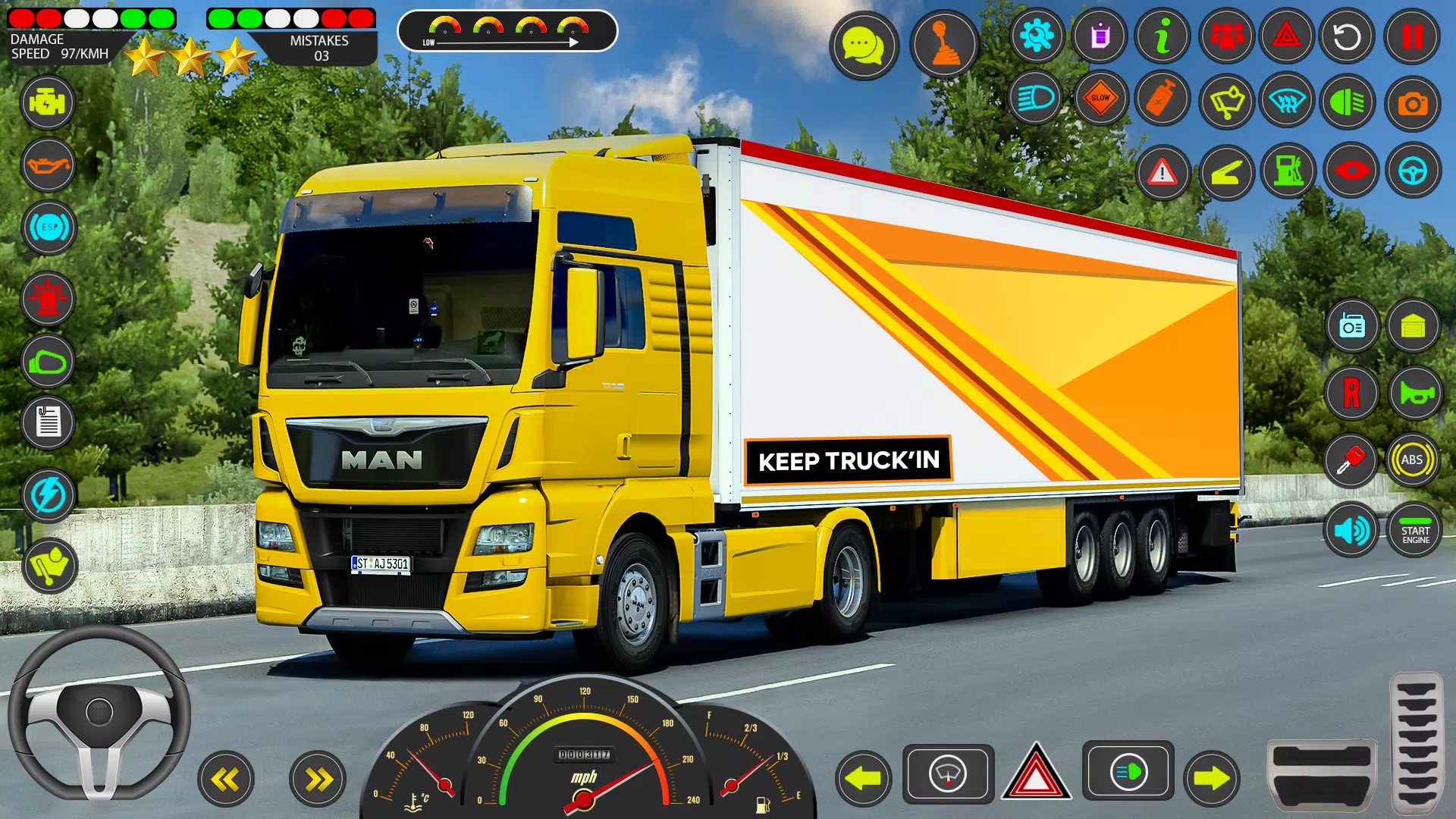 Euro Truck Games Sim 3d Screenshot 0