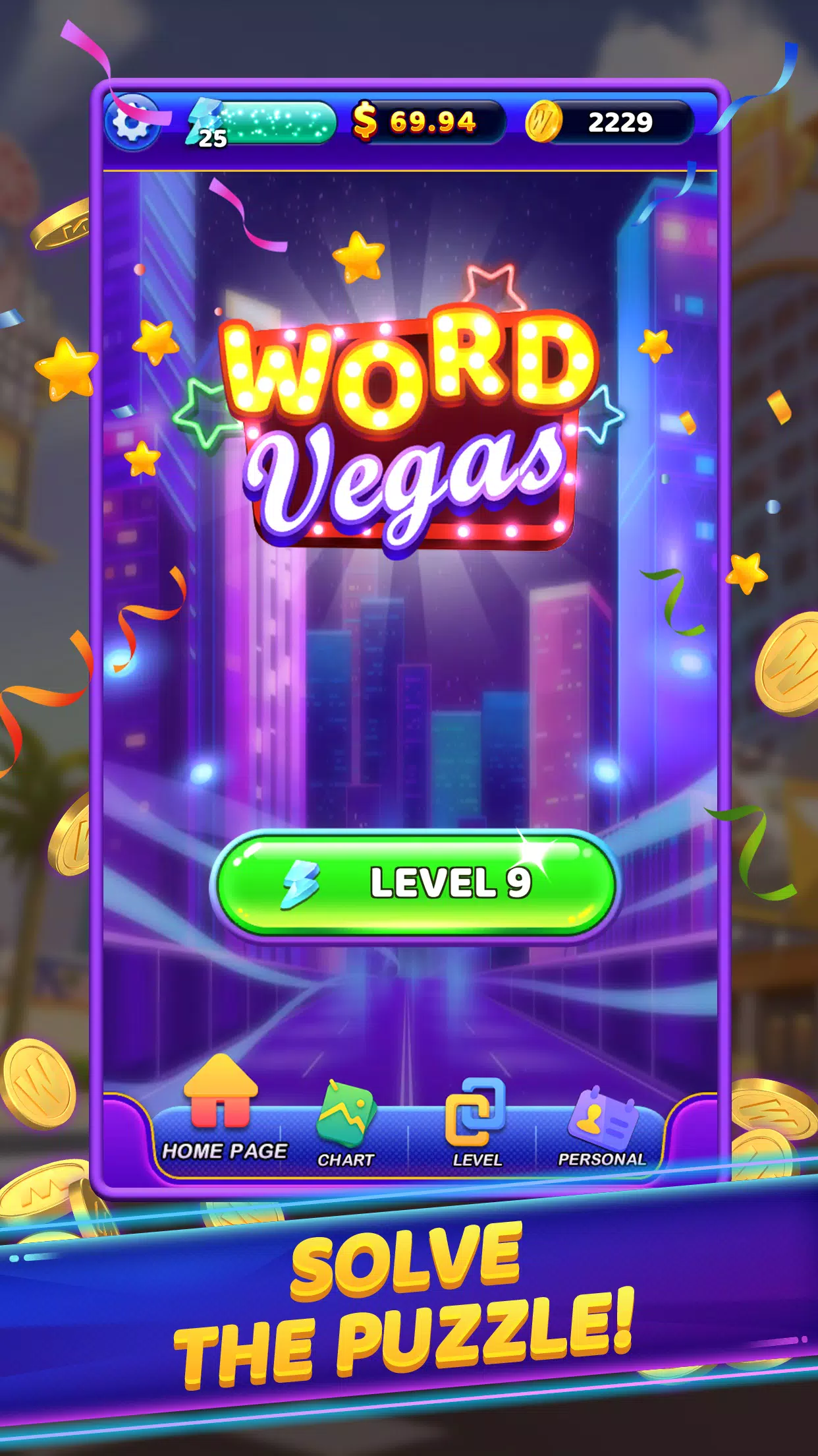 Word Vegas Zrzut ekranu 0