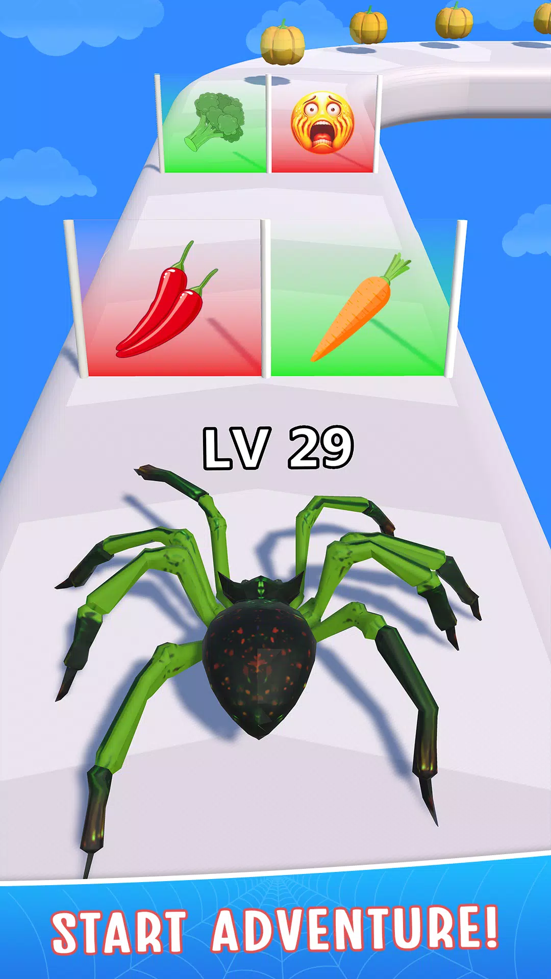 Schermata Spider Run: Spider Evolution 1