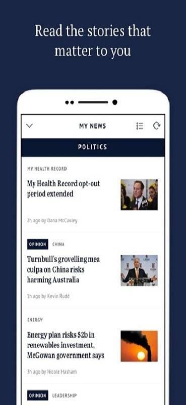 The Sydney Morning Herald Schermafbeelding 1