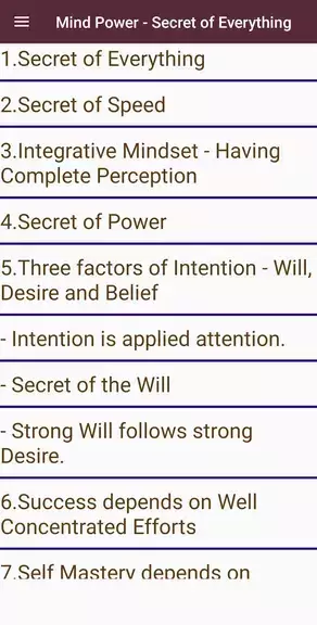 Secret of Mind Power: Success ภาพหน้าจอ 1