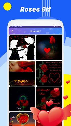 Love Heart Sticker - Emoji GIF ภาพหน้าจอ 3