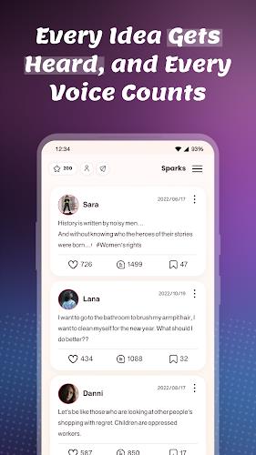 Liom |Social network for Girls Screenshot 2