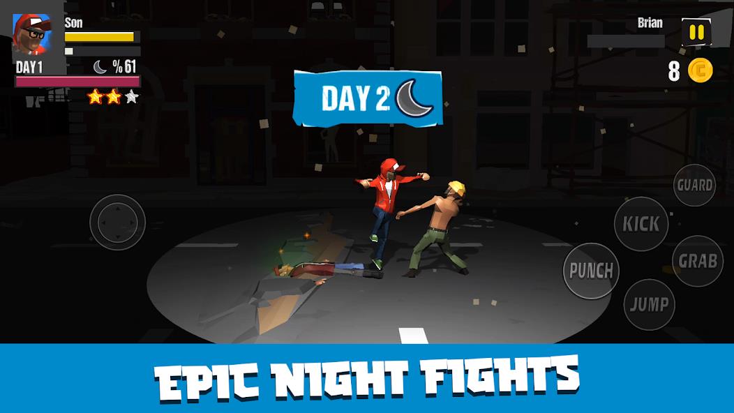 City Fighter vs Street Gang Mod ภาพหน้าจอ 1