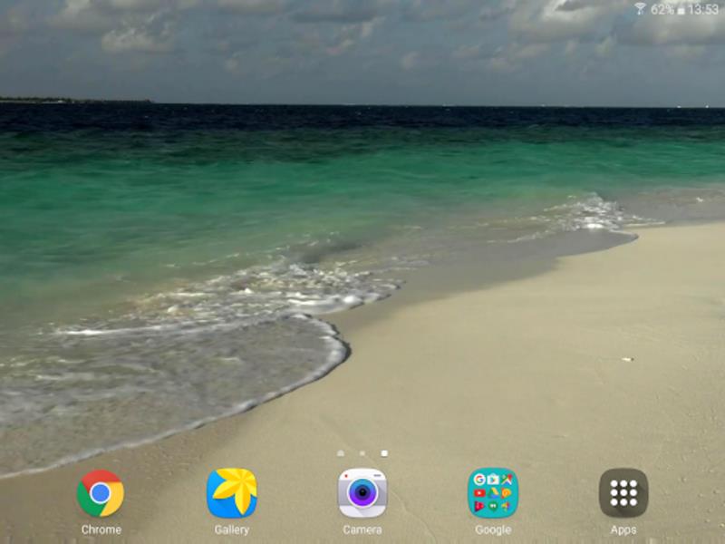 Tropical Beach Live Wallpaper Captura de tela 0