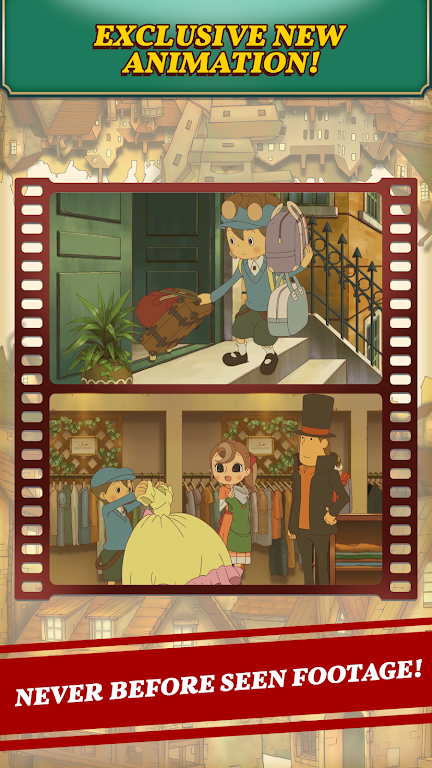 Layton: Curious Village in HD 螢幕截圖 1