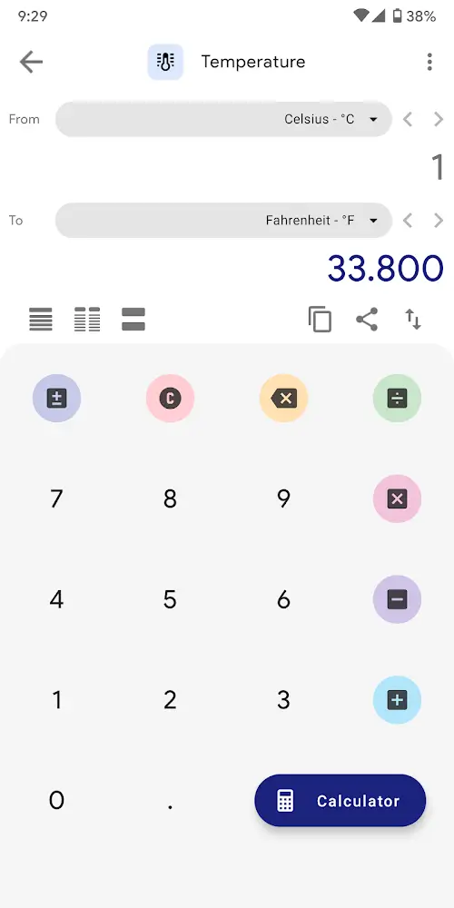 Unit Converter Pro Captura de pantalla 1