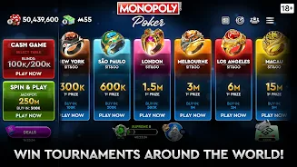 MONOPOLY Poker Ảnh chụp màn hình 2