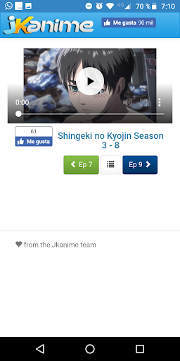 JkAnime.Net (No Oficial) Captura de pantalla 2