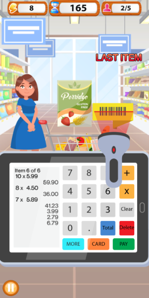 Supermarket Cashier Simulator Mod Zrzut ekranu 0