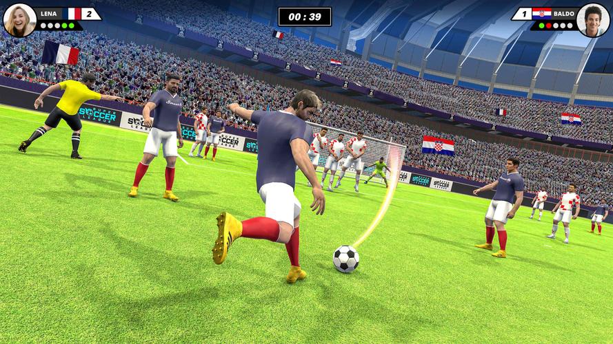 Super Soccer League Games 2023 螢幕截圖 1