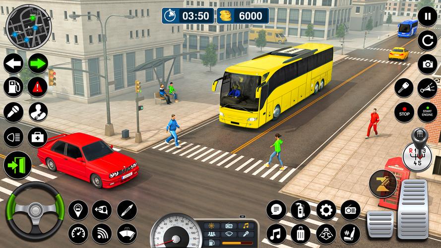 Bus Simulator Game: Coach Game Ekran Görüntüsü 3