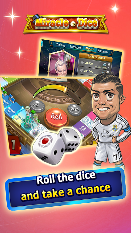 Miracle Dice Global ภาพหน้าจอ 1