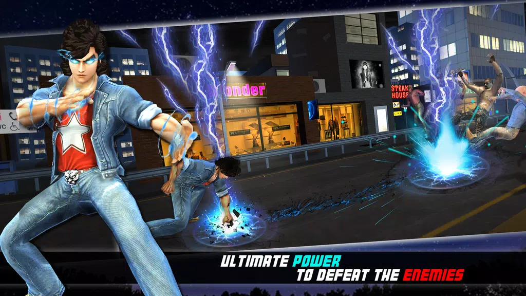 Street Fight - Superhero Games Captura de tela 0