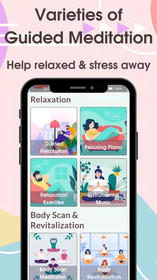 Guided Meditation & Relaxation Capture d'écran 3