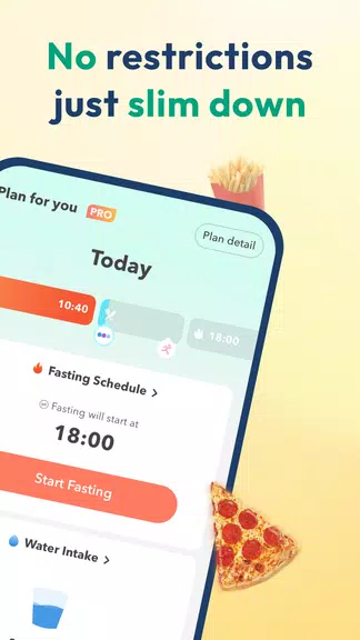 Litely: Fasting Plan & Tracker Schermafbeelding 1