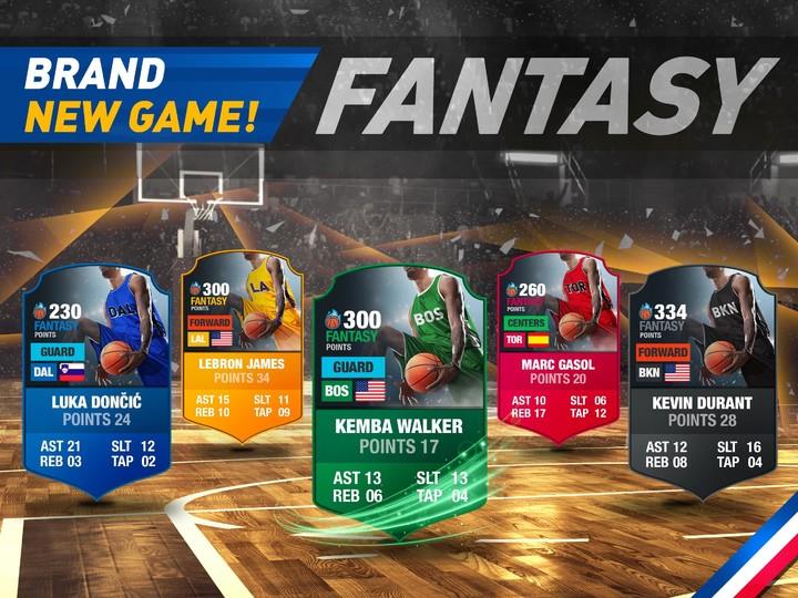 Basketball Fantasy Manager NBA Ảnh chụp màn hình 1