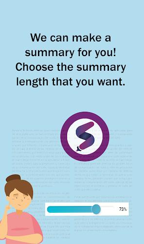 Schermata Text Summary - TLDR Summarize 1