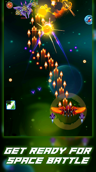 Galaxy Squad: Space Shooter Mod Ảnh chụp màn hình 2