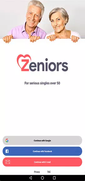 Zeniors - Seznámení pro starší应用截图第0张
