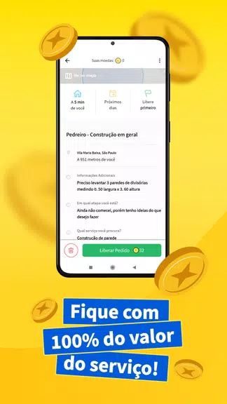 GetNinjas para Profissional Captura de tela 1