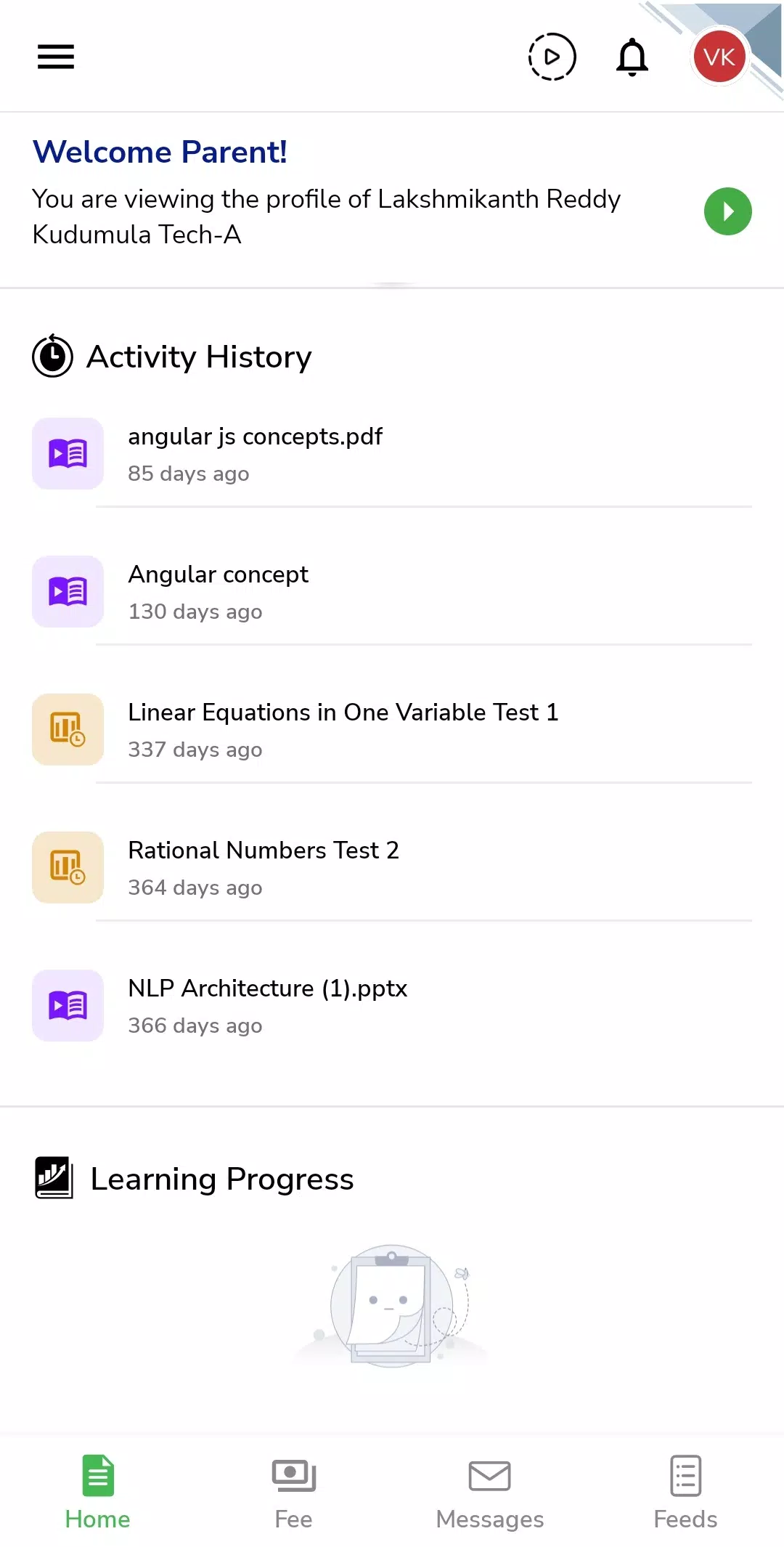 Gregorian Learning Platform Captura de tela 2