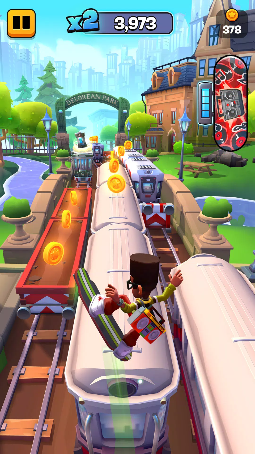 Subway Surfers City ဖန်သားပြင်ဓာတ်ပုံ 2