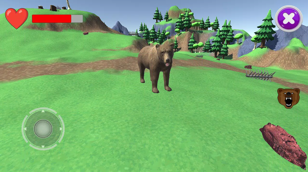 Bear simulator Captura de pantalla 2