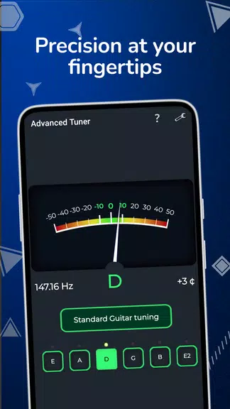 Advanced Tuner guitar violin ภาพหน้าจอ 0