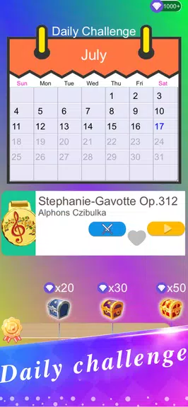 Rhythm Tiles 3:PvP Piano Games 스크린샷 3