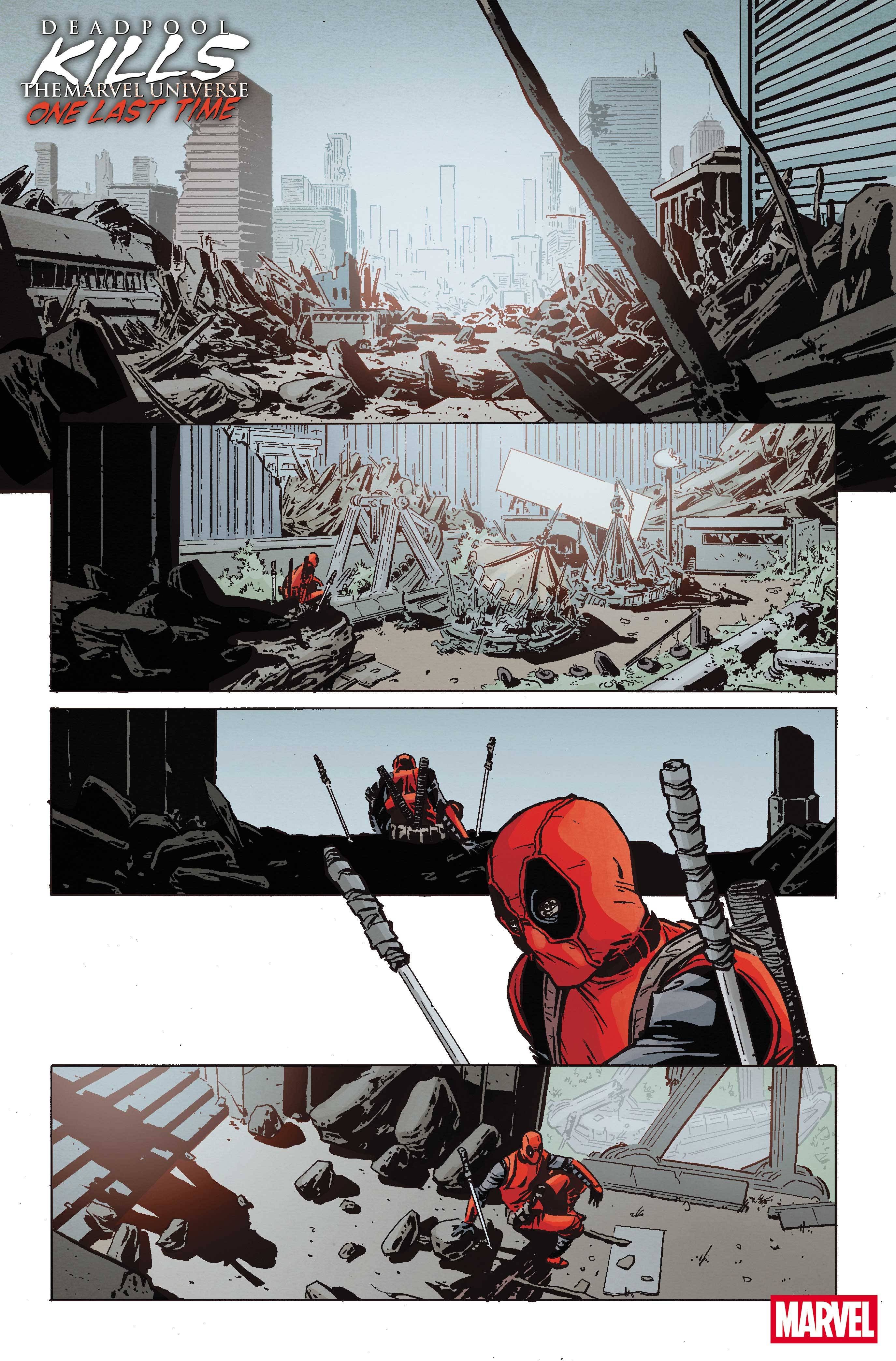 Deadpool Kills the Marvel Universe One Last Time