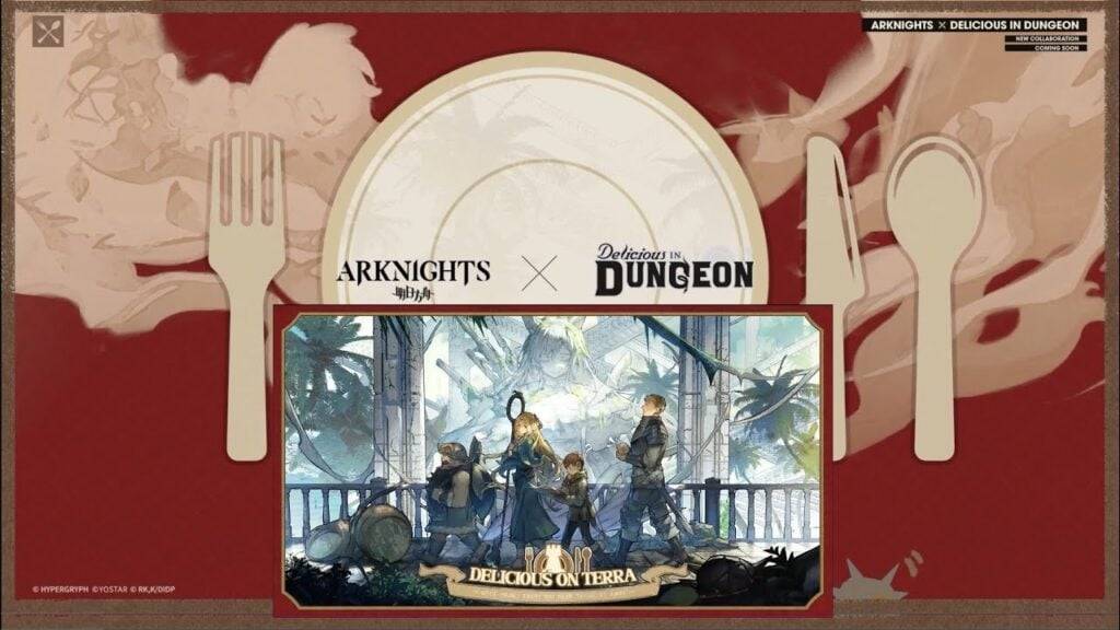 Arknights x Delicious dans Dungeon Collab