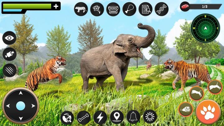 Tiger Simulator Animal Game 3D应用截图第1张