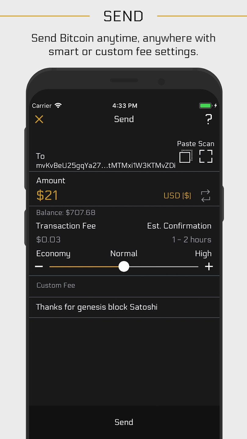 HODL Wallet Captura de pantalla 3